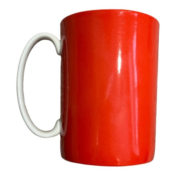 KATE SPADE Mug 'paint the town red' Say The Word Series Lenox 12 oz **READ - Picture 4 of 8